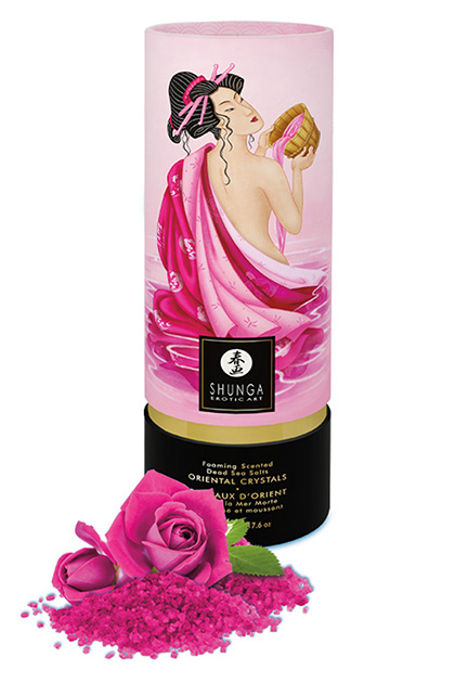 Shunga bath salts oriental crystals aphrodisia