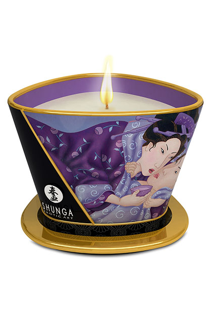 Shunga massage candle libido exotic fruits