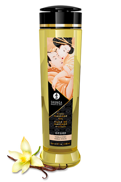 Shunga massage oil desire vanilla fetish