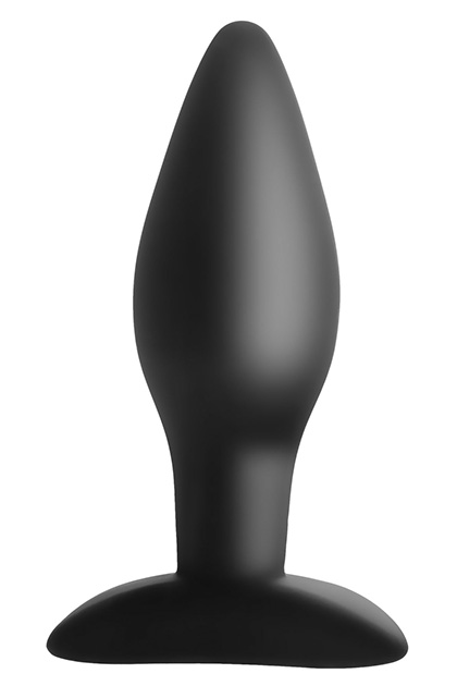 Silicone Butt Plug Large Black