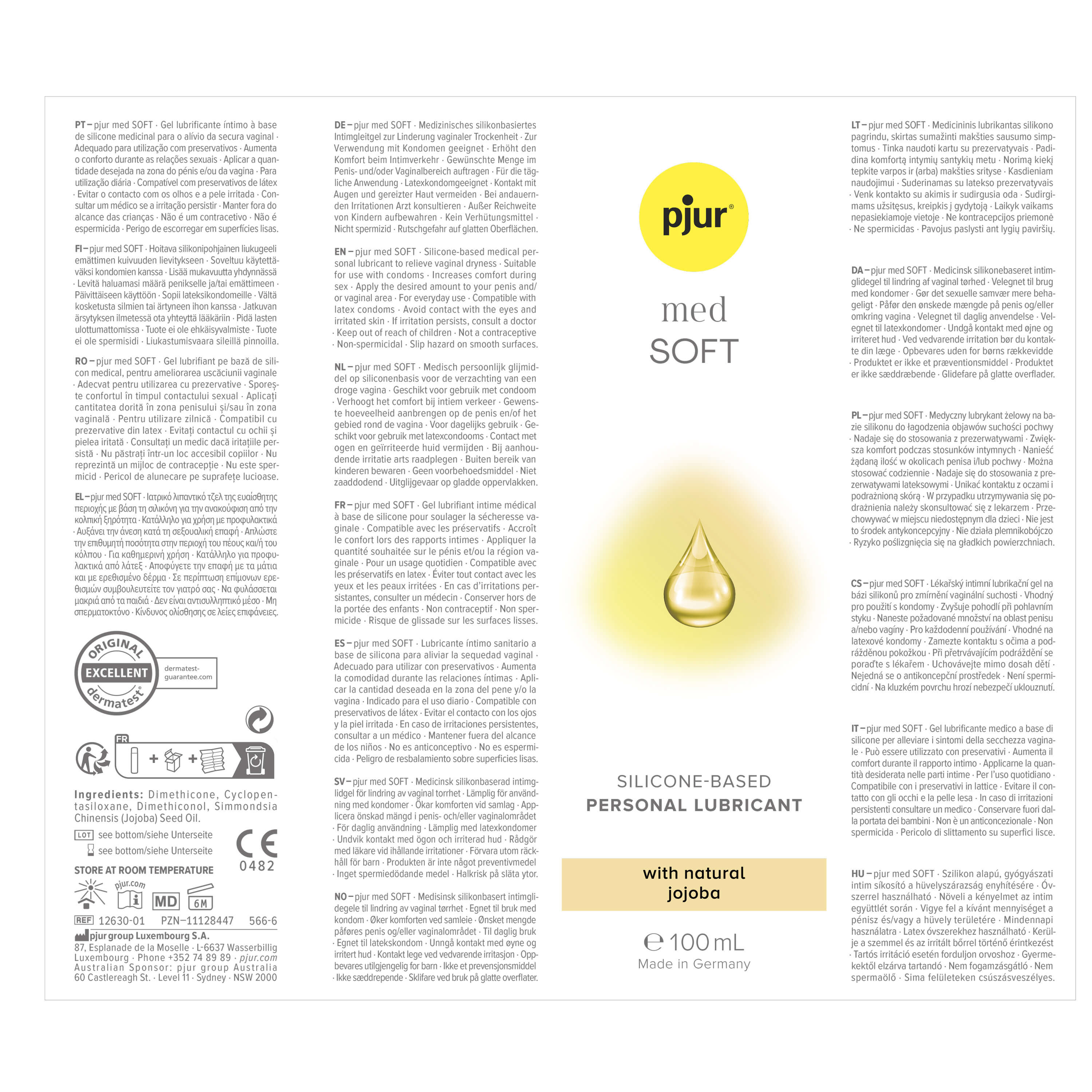 pjur med SOFT - 1,5 ml