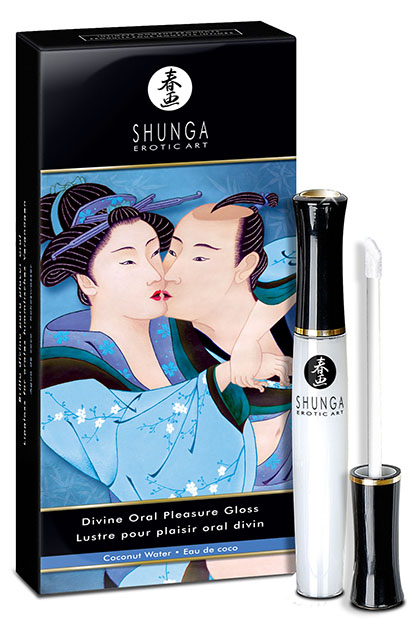 Shunga divine oral pleasure gloss coconut water