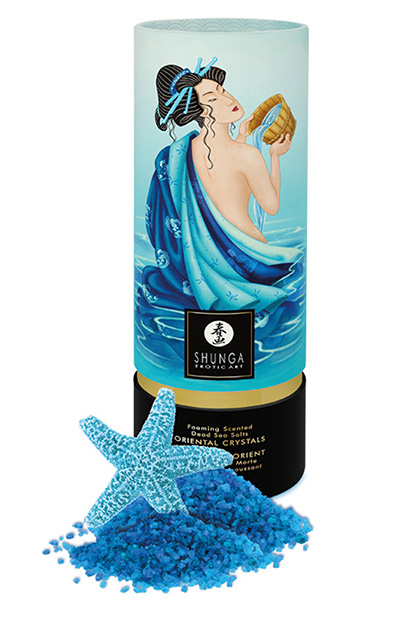 Shunga bath salts oriental crystals ocean temptations