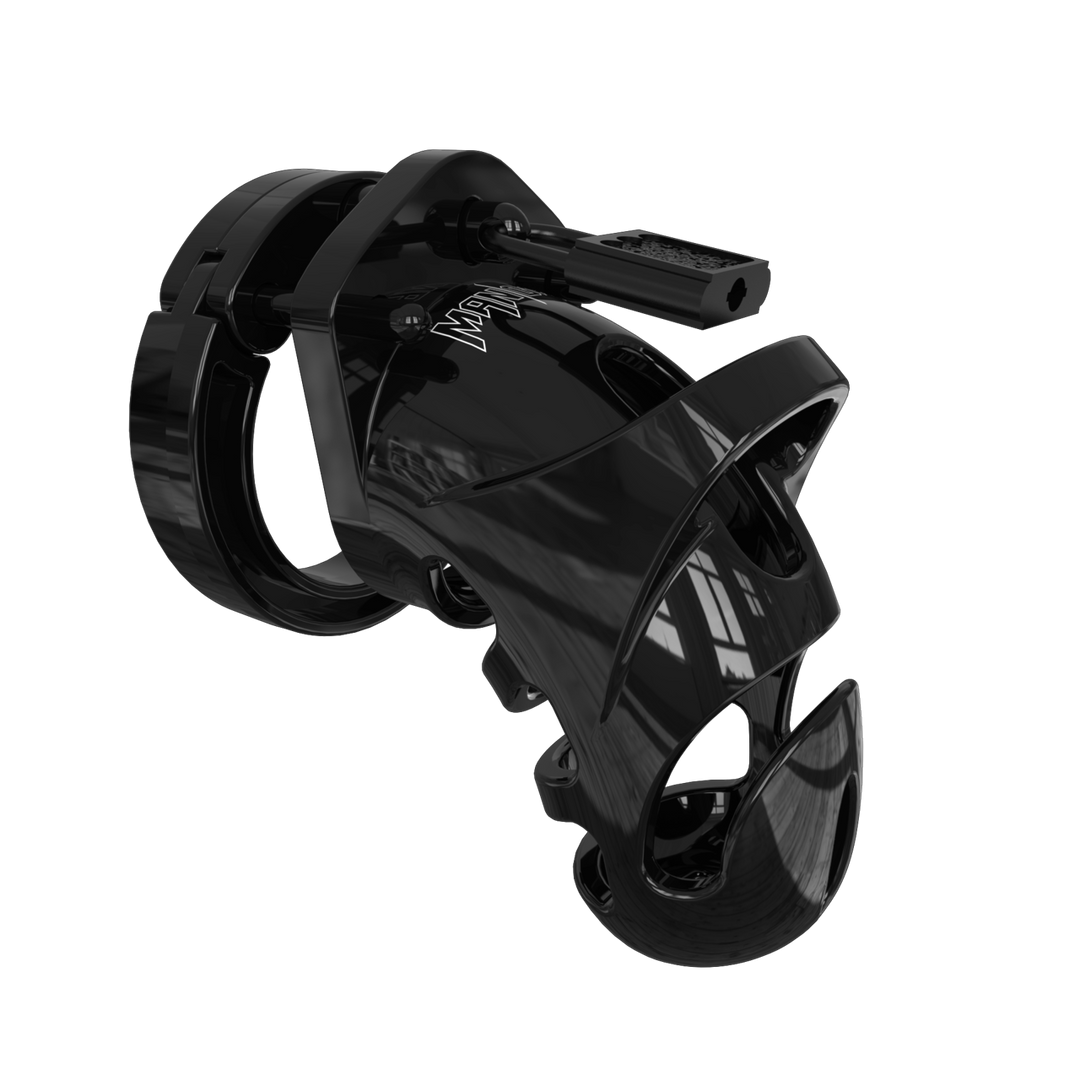 Model 25 - Chastity Cage - 3.5'' / 9 cm - Black