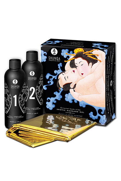 Shunga massage gel exotic fruits