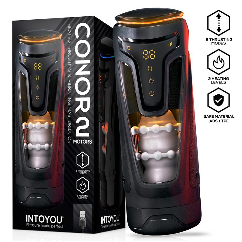 INTOYOU Conor Male Masturbator with Thrusting, Vibration and Heat Function