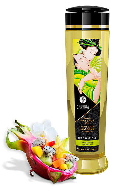 Shunga massage oil irresistible asian fusion