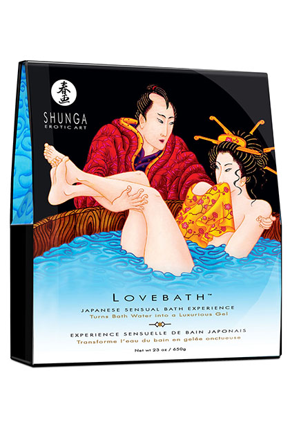 Shunga lovebath ocean temptation