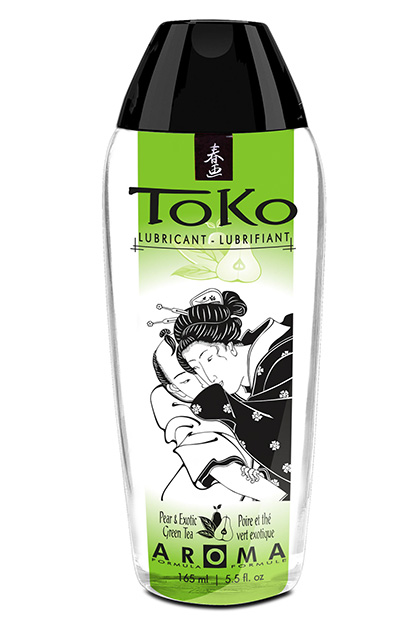 Shunga lubricant toko aroma pear & exotic green tea