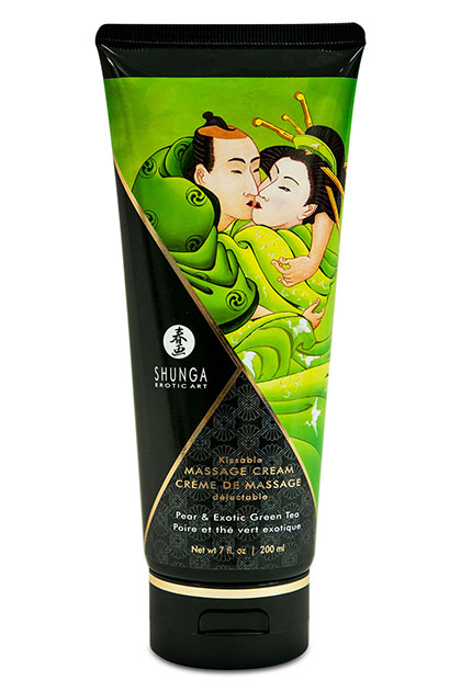 Shunga massage cream pear & exotic green tea