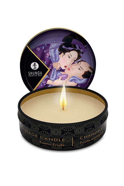 Shunga mini massage candle exotic fruits