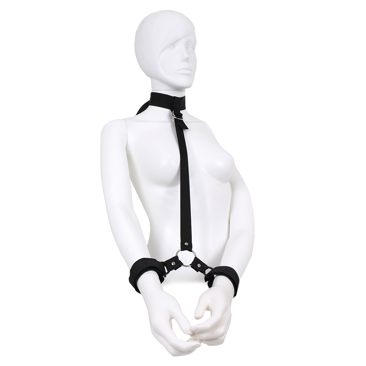 Kiotos BDSM Budget Collar & Wrist Restraints