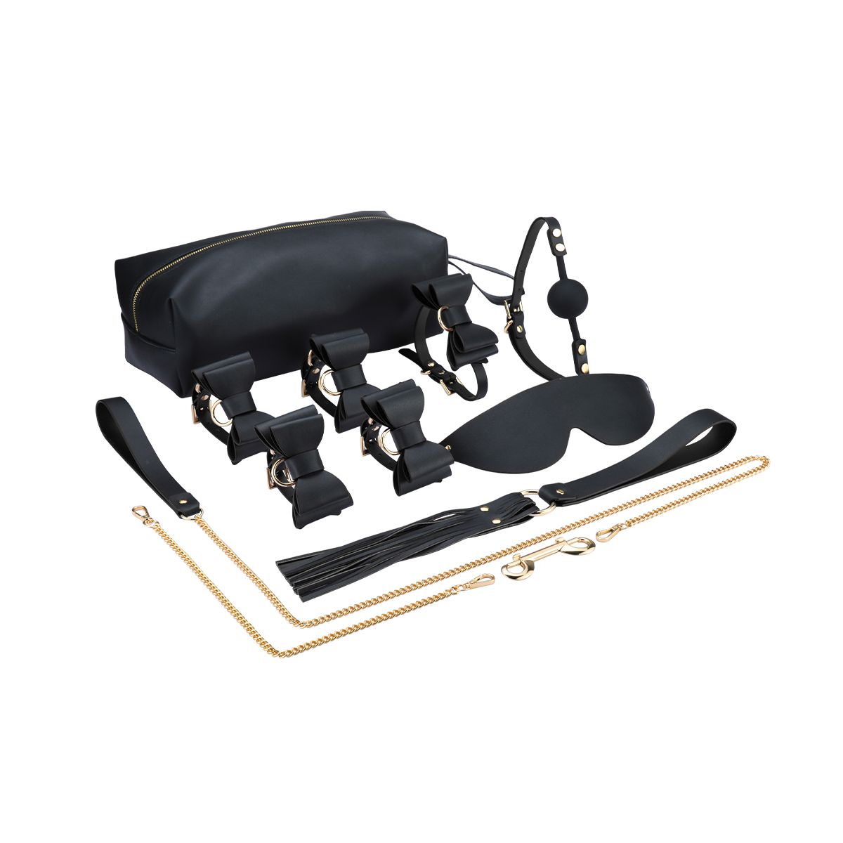 BDSM Bowties 8 Item Kit - Black