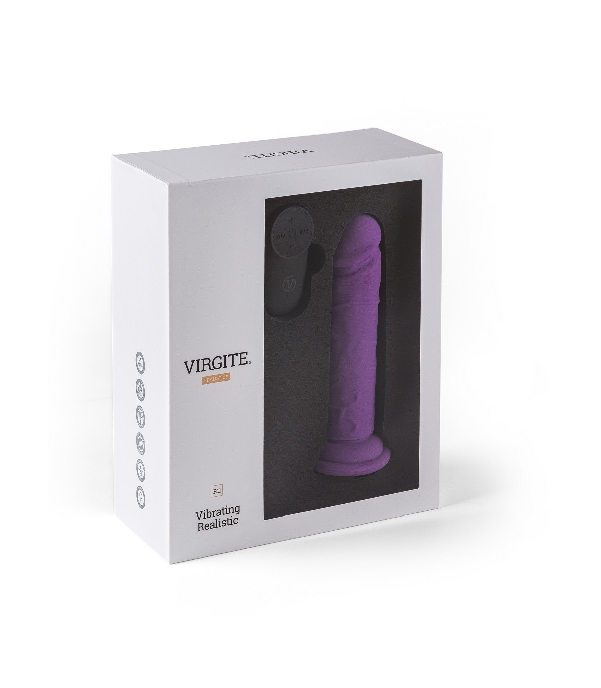 REALISTIC VIBRATOR "R11" PURPLE 14.4CM
W
